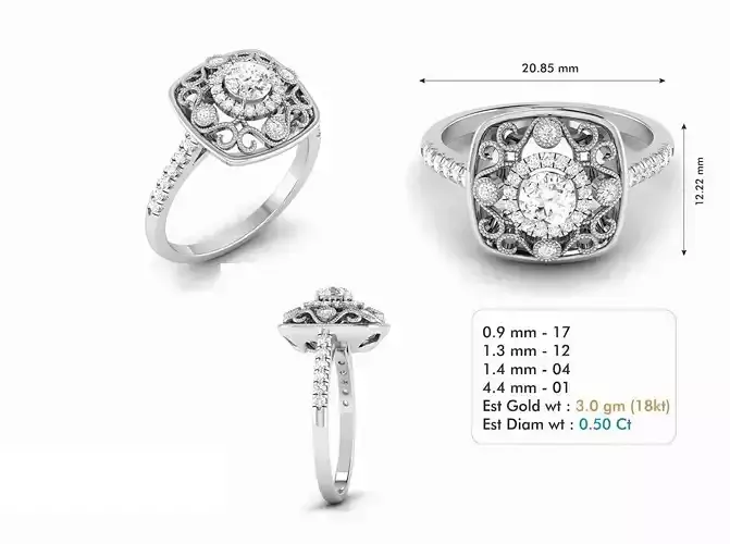 Diamond Wedding Ring  86