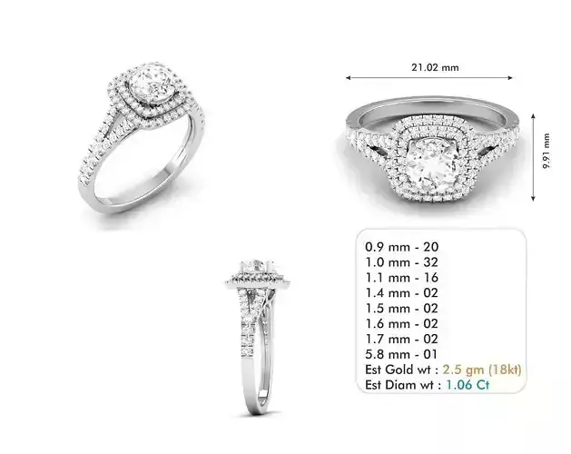 Diamond Wedding Ring  82