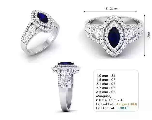 Diamond Wedding Ring  69