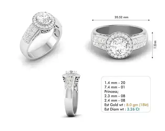 Diamond Wedding Ring  67