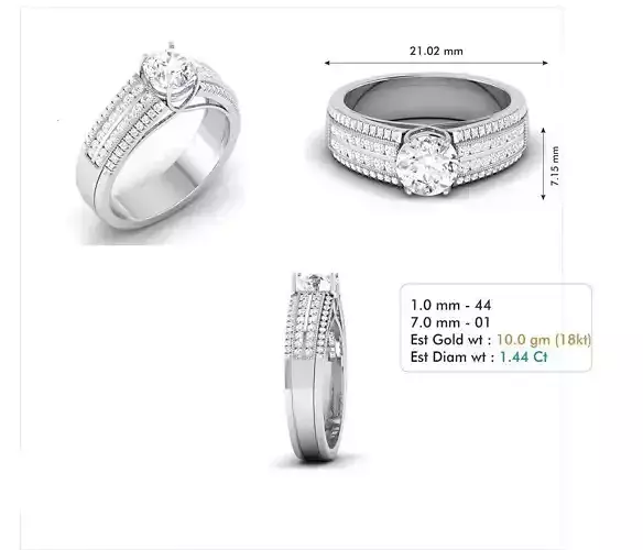 Diamond Wedding Ring  63