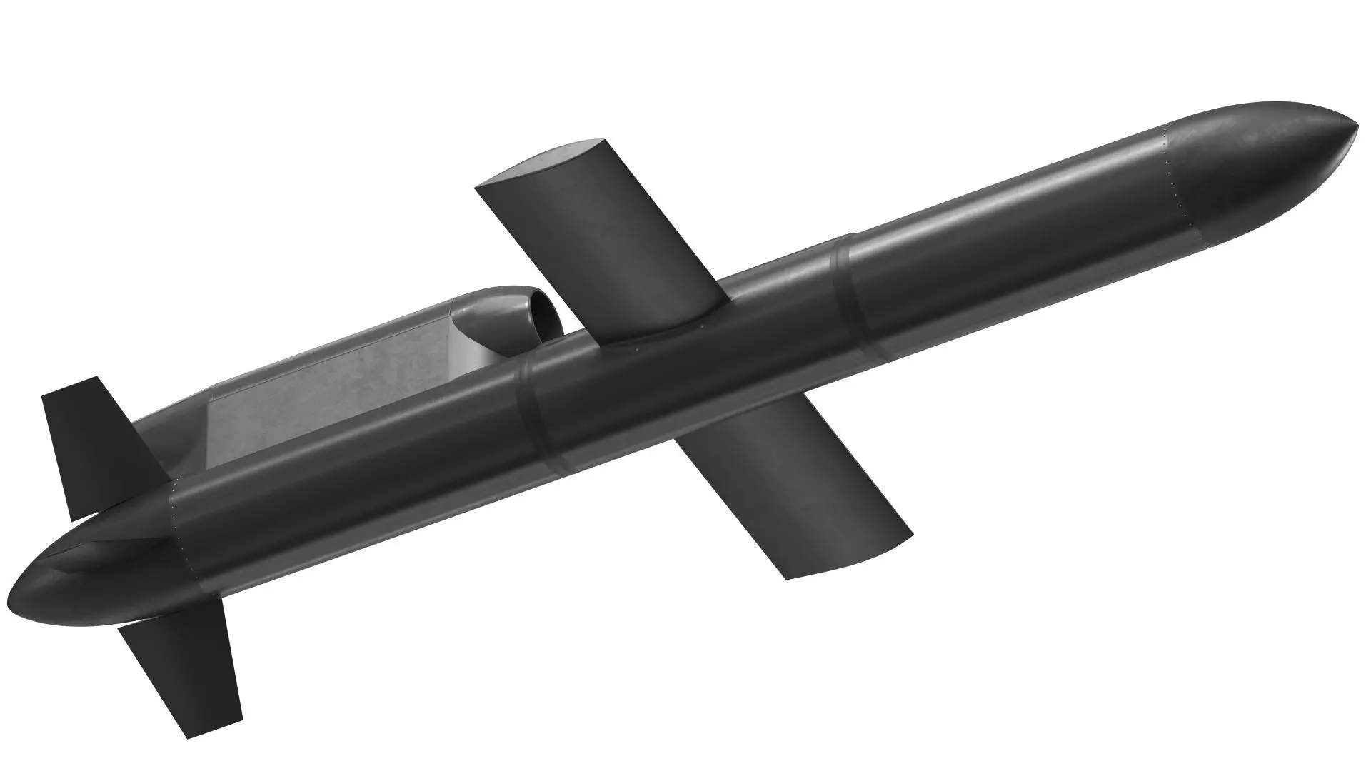 FP-5 Flamingo Ukrainian ground-launched cruise missile  3D model_8