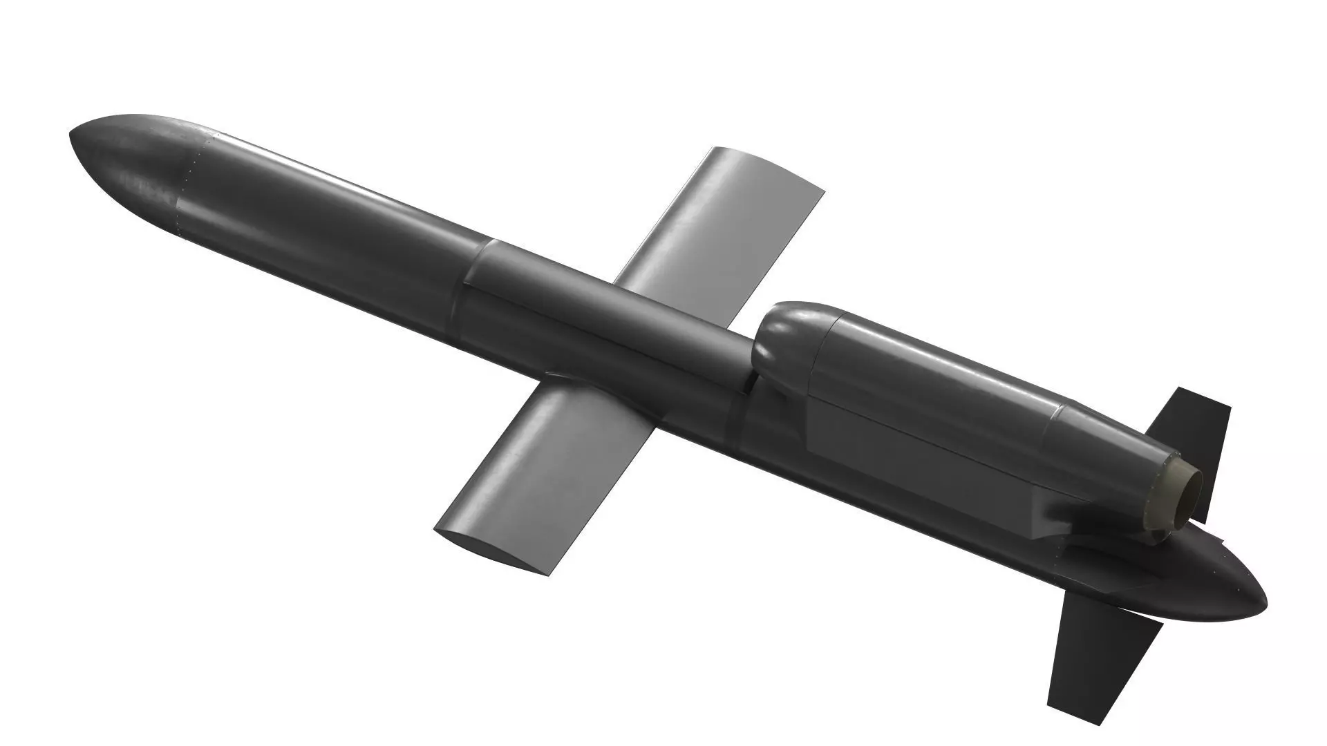FP-5 Flamingo Ukrainian ground-launched cruise missile  3D model_5