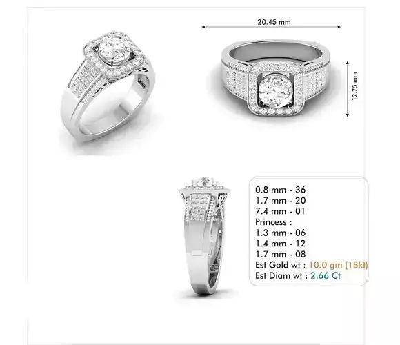 Diamond Wedding Ring  62