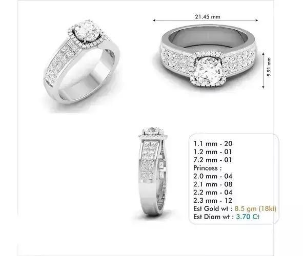 Diamond Wedding Ring  61