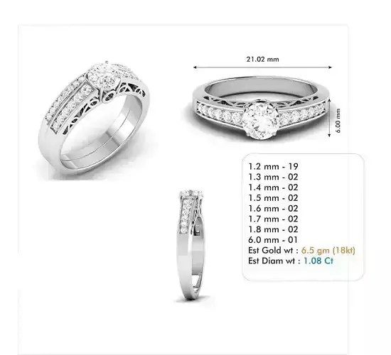 Diamond Wedding Ring  51