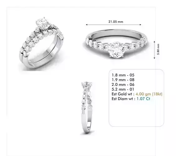 Diamond Wedding Ring  48