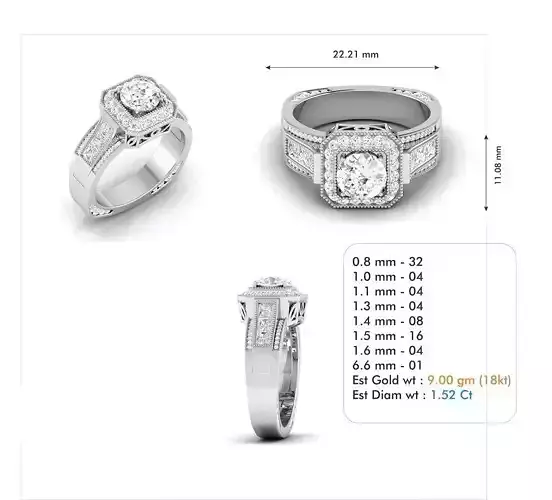 Diamond Wedding Ring  47