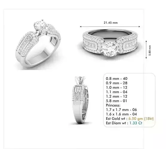 Diamond Wedding Ring  46