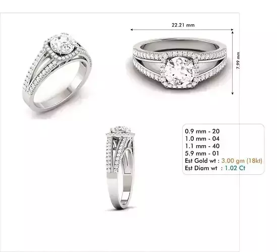 Diamond Wedding Ring  42