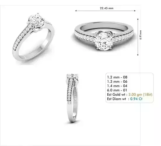 Diamond Wedding Ring  41