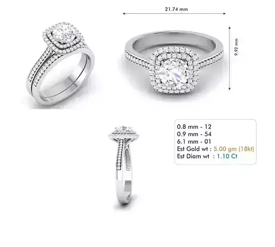 Diamond Wedding Ring  37