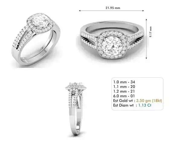 Diamond Wedding Ring  36
