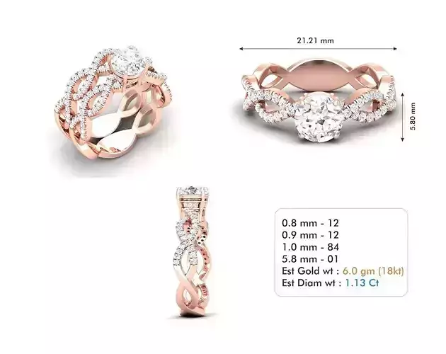Diamond Wedding Ring  34