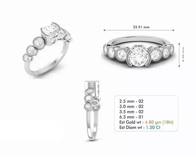 Diamond Wedding Ring  326