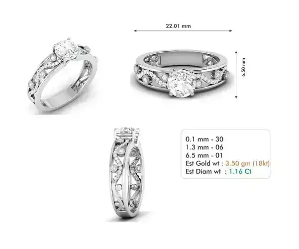 Diamond Wedding Ring  32
