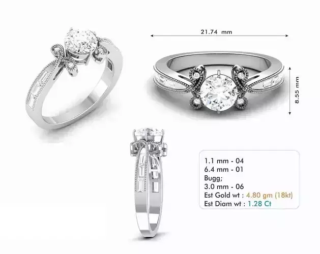 Diamond Wedding Ring  313