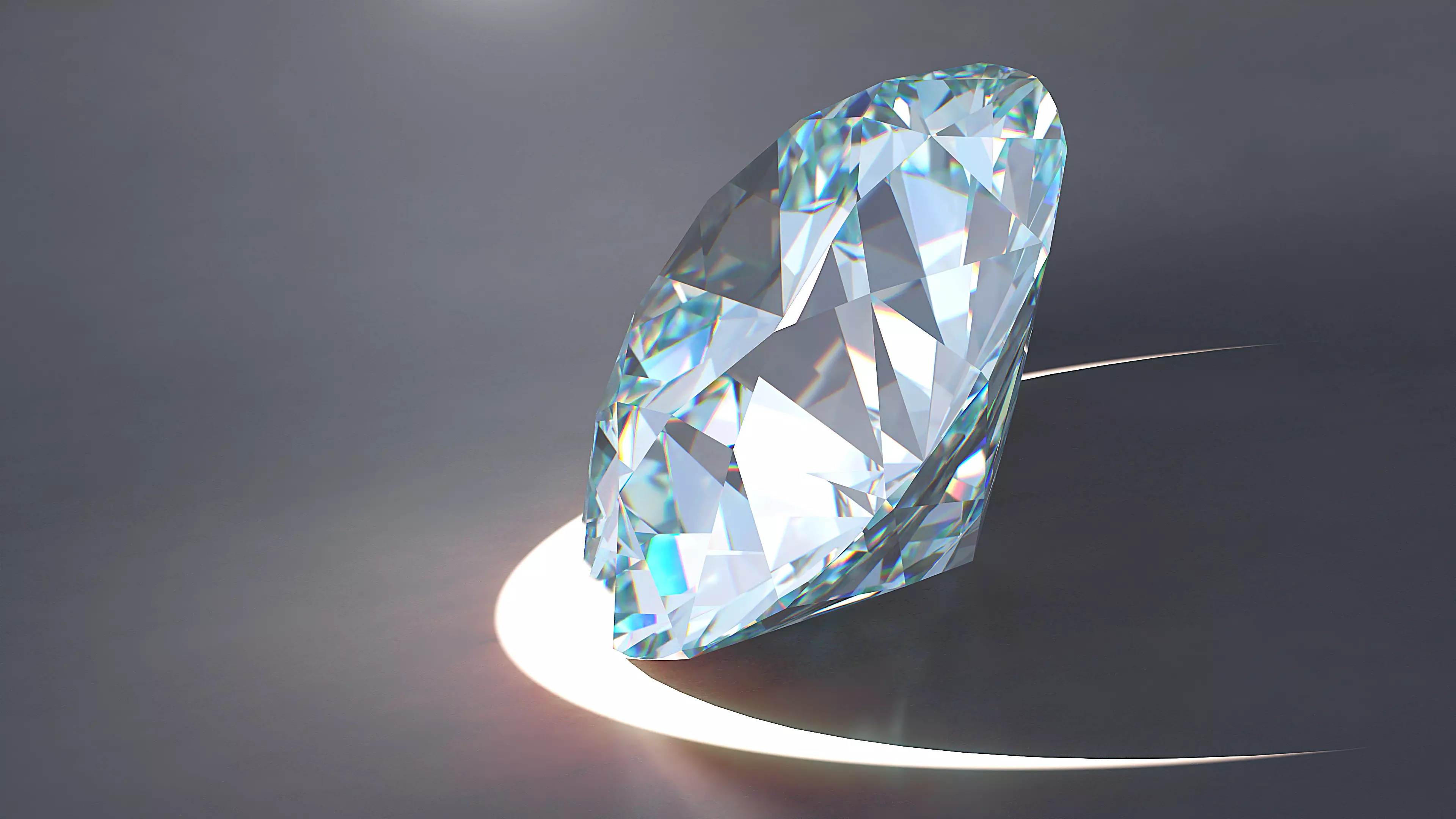 Polished Diamond Free low-poly 3D model