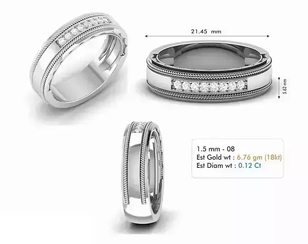 Diamond Wedding Ring  293