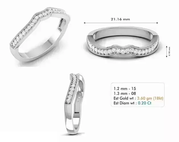 Diamond Wedding Ring  279