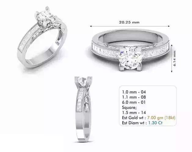 Diamond Wedding Ring  272