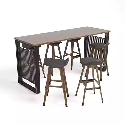 Home n People Bar Table Set