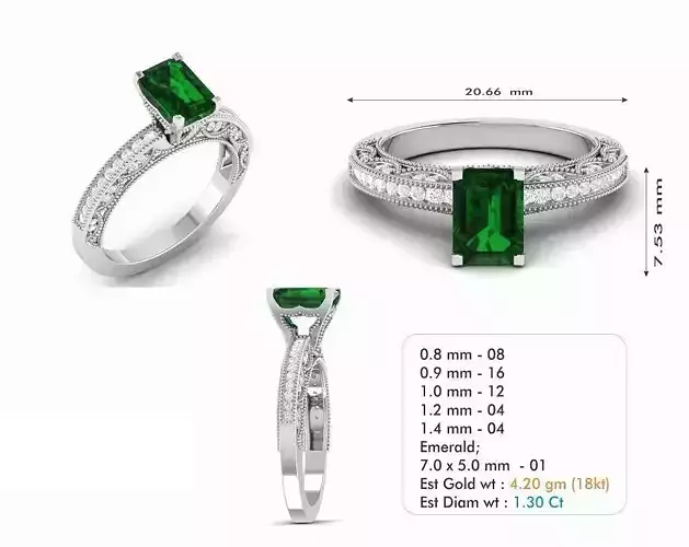 Diamond Wedding Ring  253