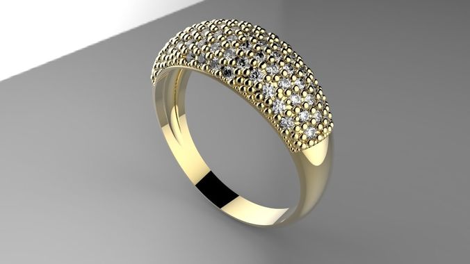Ring Bombe Free 3D print model