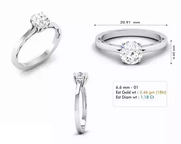 Diamond Wedding Ring  212