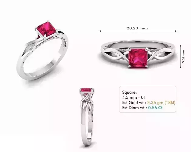 Diamond Wedding Ring  211