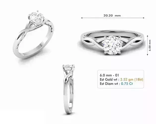 Diamond Wedding Ring  209