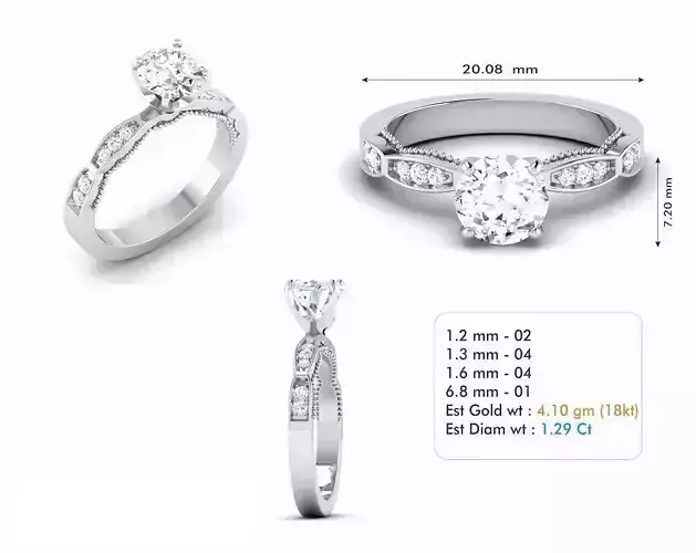 Diamond Wedding Ring  208