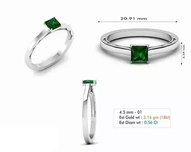 Diamond Wedding Ring  204