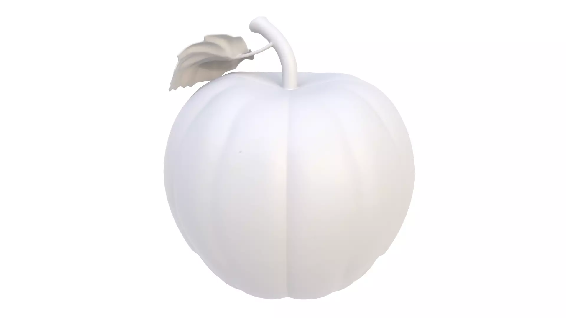 Halloween apple 3D model_4