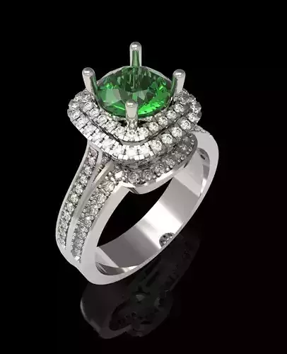 Diamond Wedding Ring  2