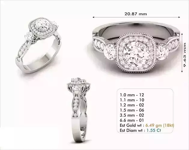 Diamond Wedding Ring  199