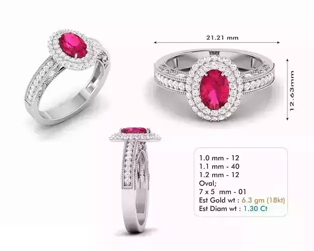 Diamond Wedding Ring  197