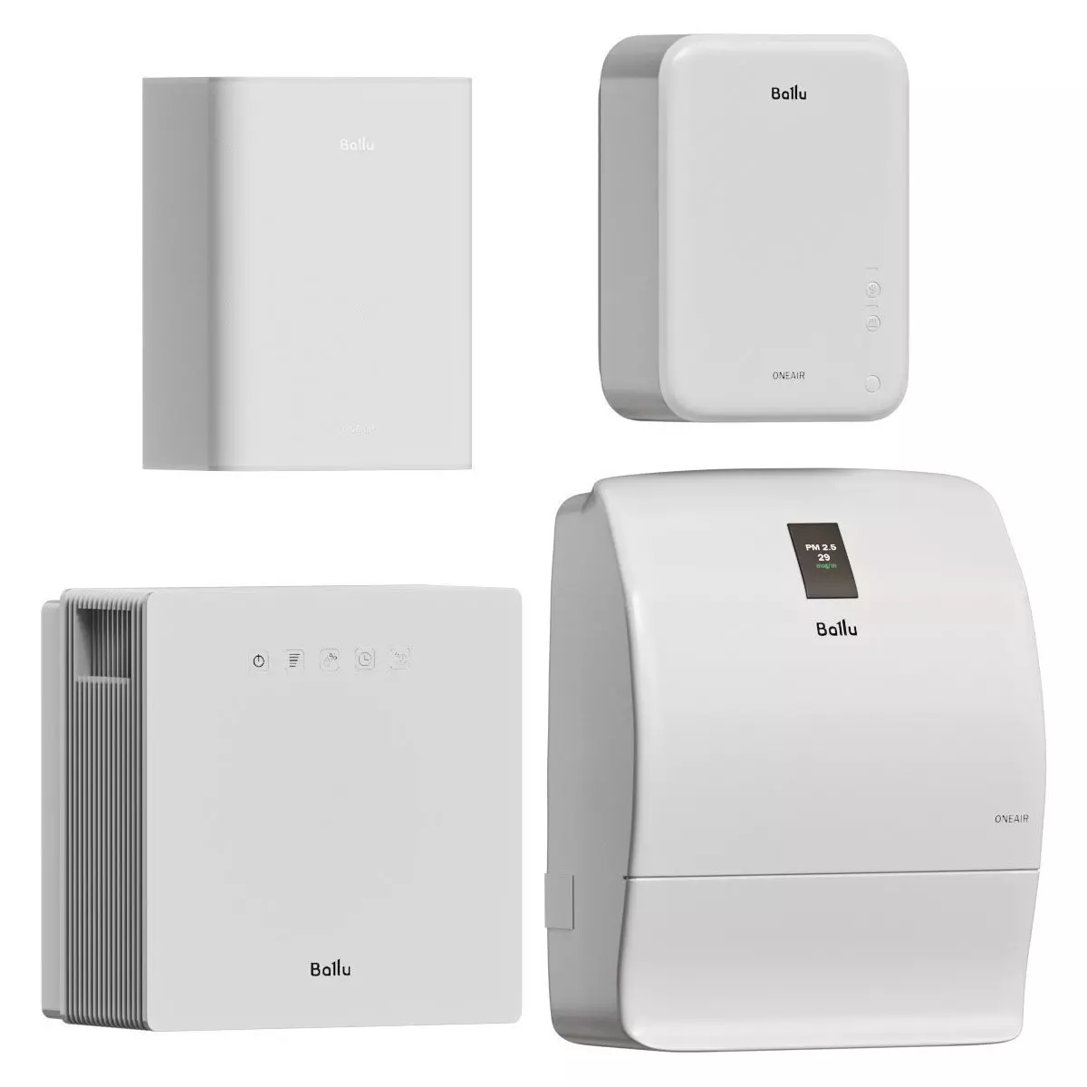 Air Purifier Ballu Kit 3D model