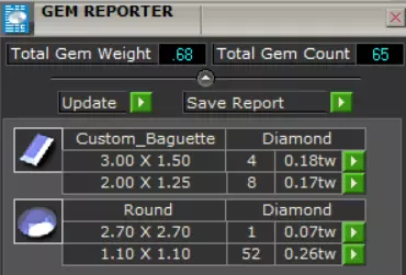 Rose Gold 3dm Ring Flower Design Diamonds and Ruby Model jr00211 3D print model_7