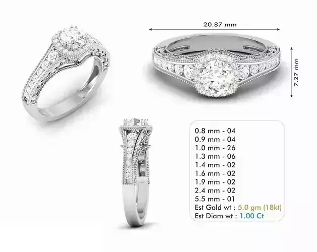Diamond Wedding Ring  183