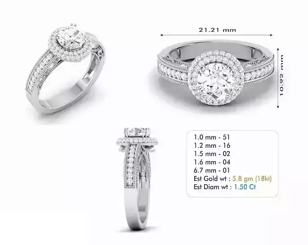Diamond Wedding Ring  177