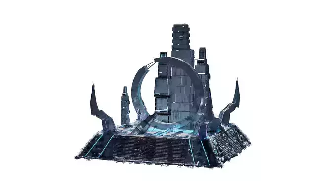 Sci Fi Portal 3D model
