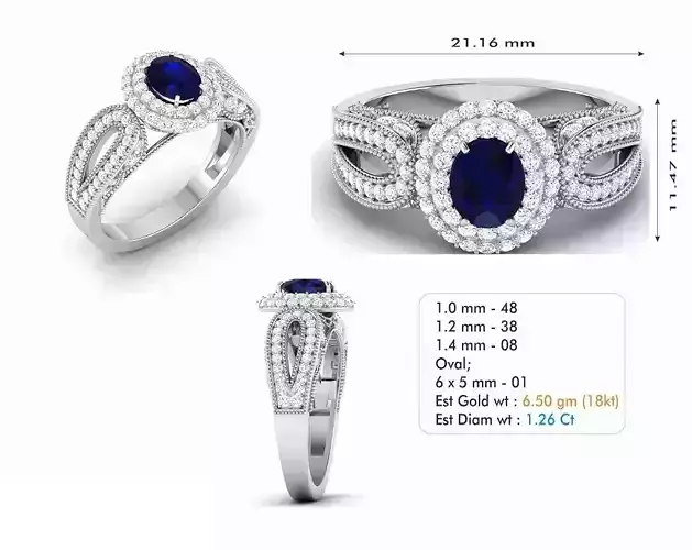 Diamond Wedding Ring  173
