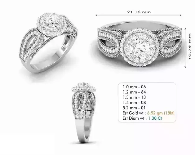 Diamond Wedding Ring  171