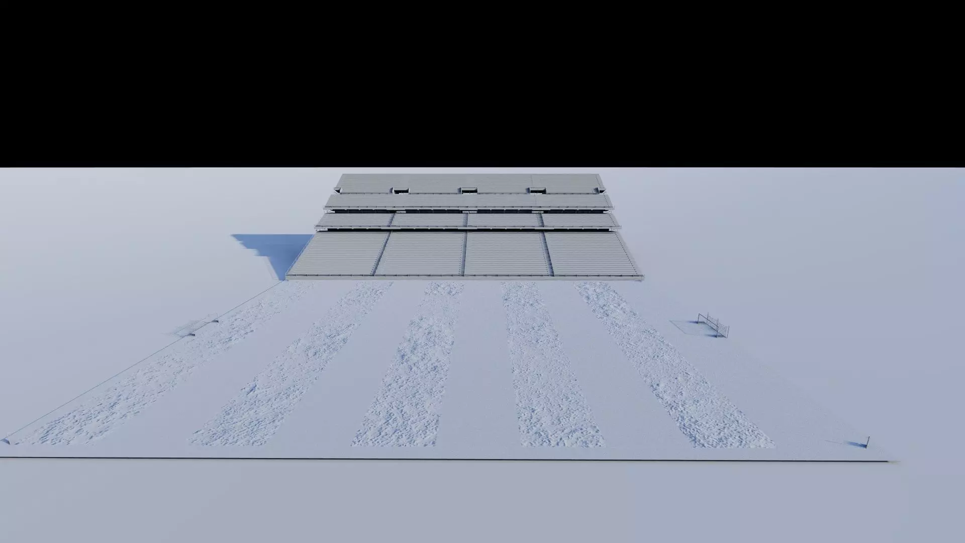 Football Stadium-American football 3D model_13