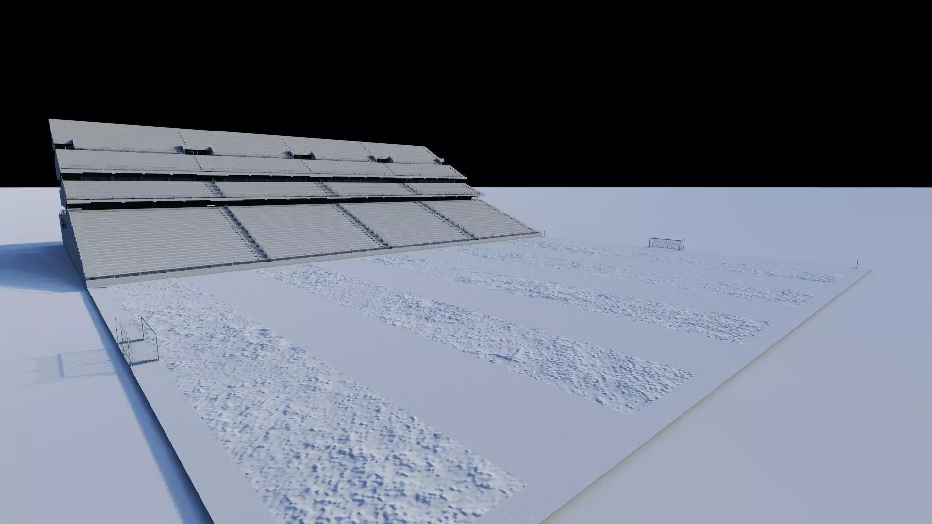 Football Stadium-American football 3D model_20