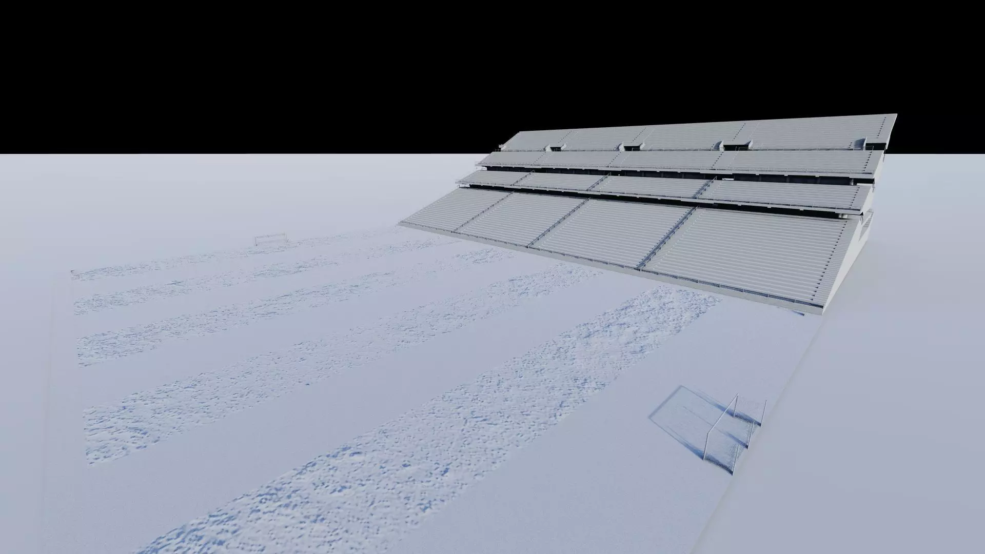 Football Stadium-American football 3D model_8