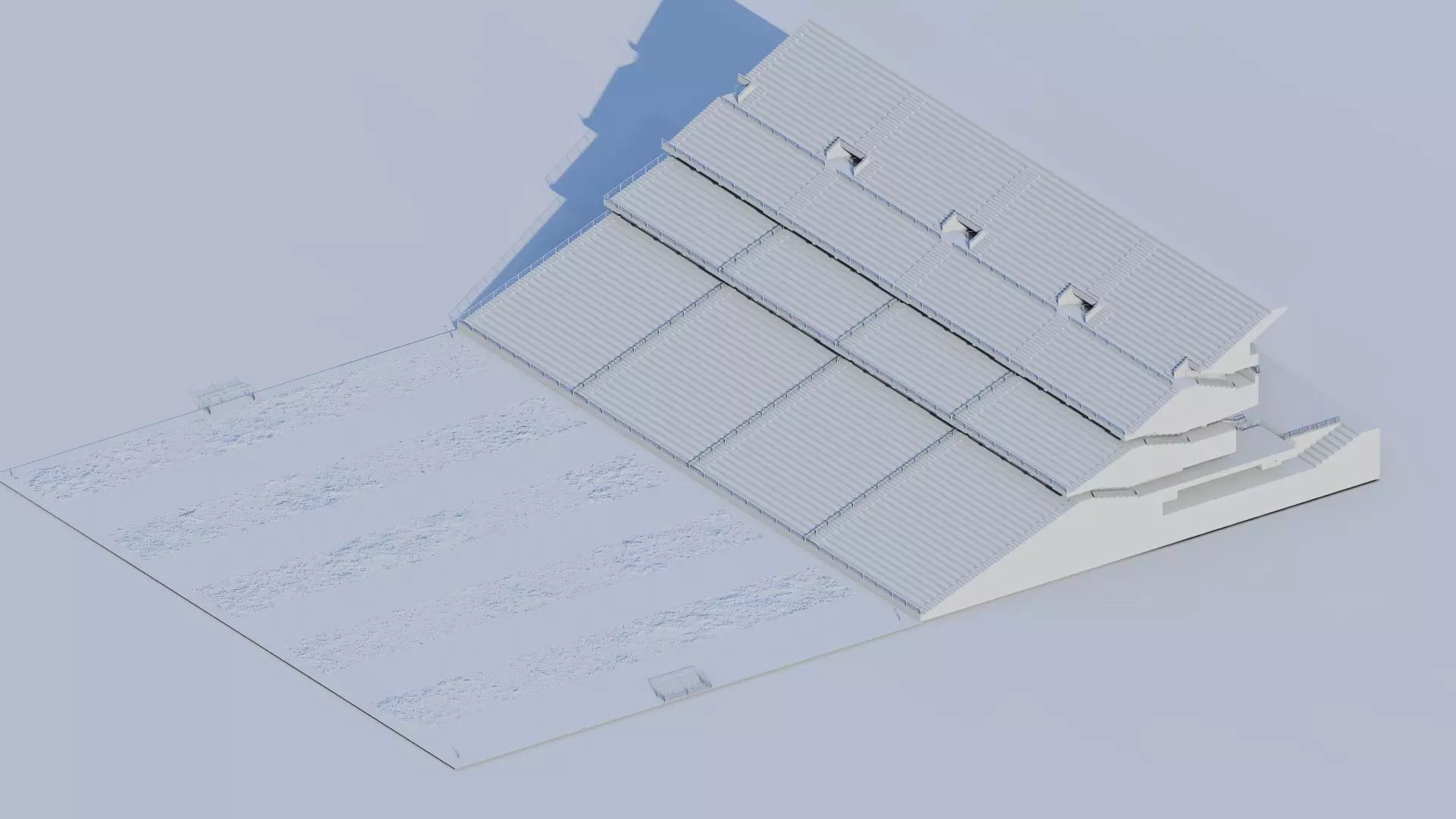 Football Stadium-American football 3D model_18