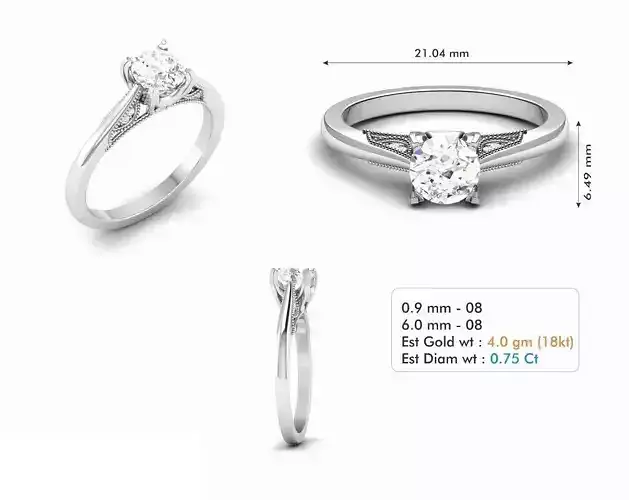 Diamond Wedding Ring  151