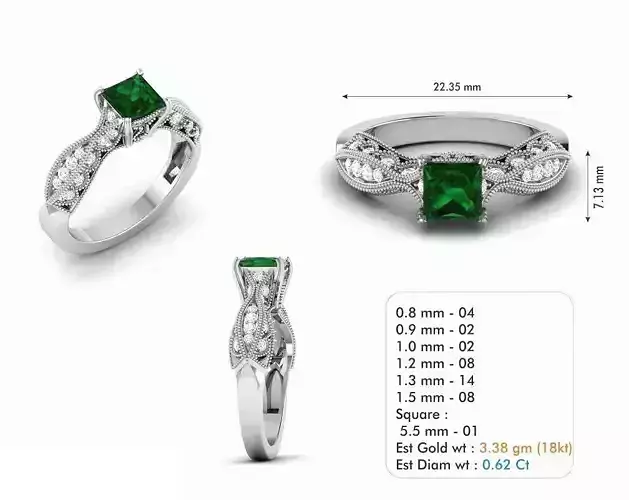 Diamond Wedding Ring  143
